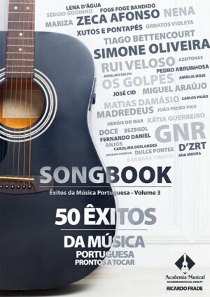Songbook: Êxitos da Música Portuguesa - Volume III - Livro + App